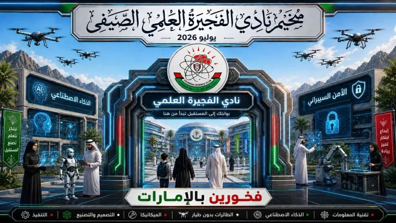 فتح باب التسجيل للمخيم العلمي الصيفي في الفجيرة